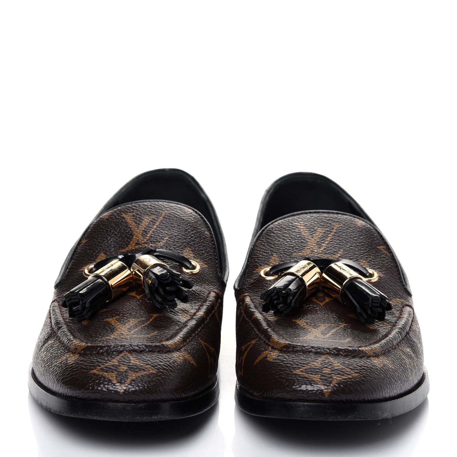 Louis Vuitton Monogram Society Loafers 36 2 of 9