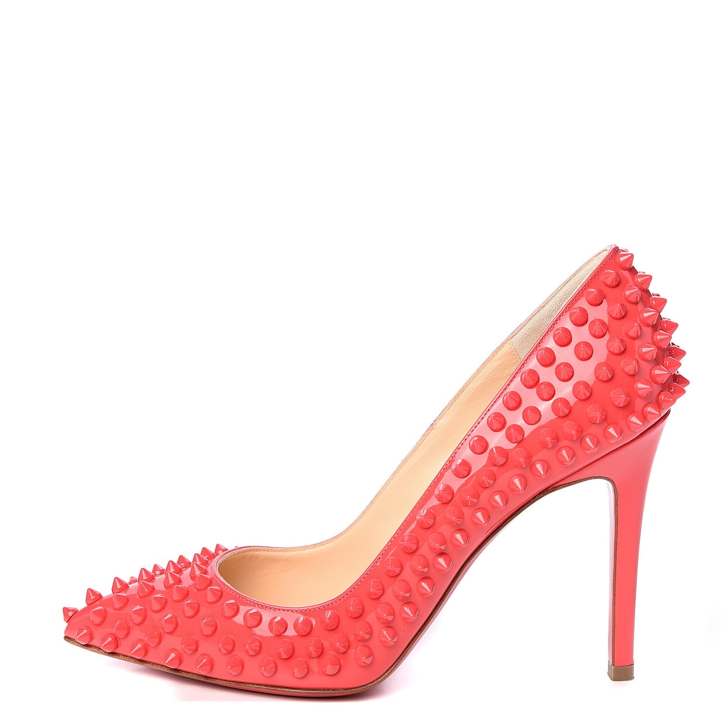 Patent Pigalle Spikes 100 Pumps 36.5 Rose Paris