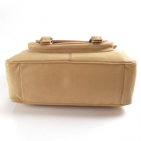 Leather Field Bag Tan
