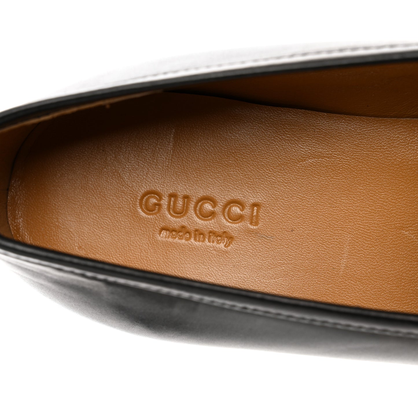 Calfskin Womens Jordaan Loafers 38.5 Black