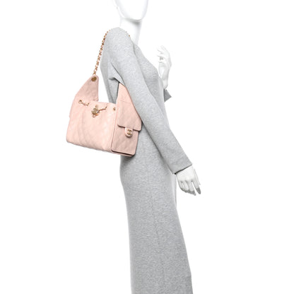 Chanel Caviar Quilted Small Chanel 25 Handbag Light Pink 2 of 10