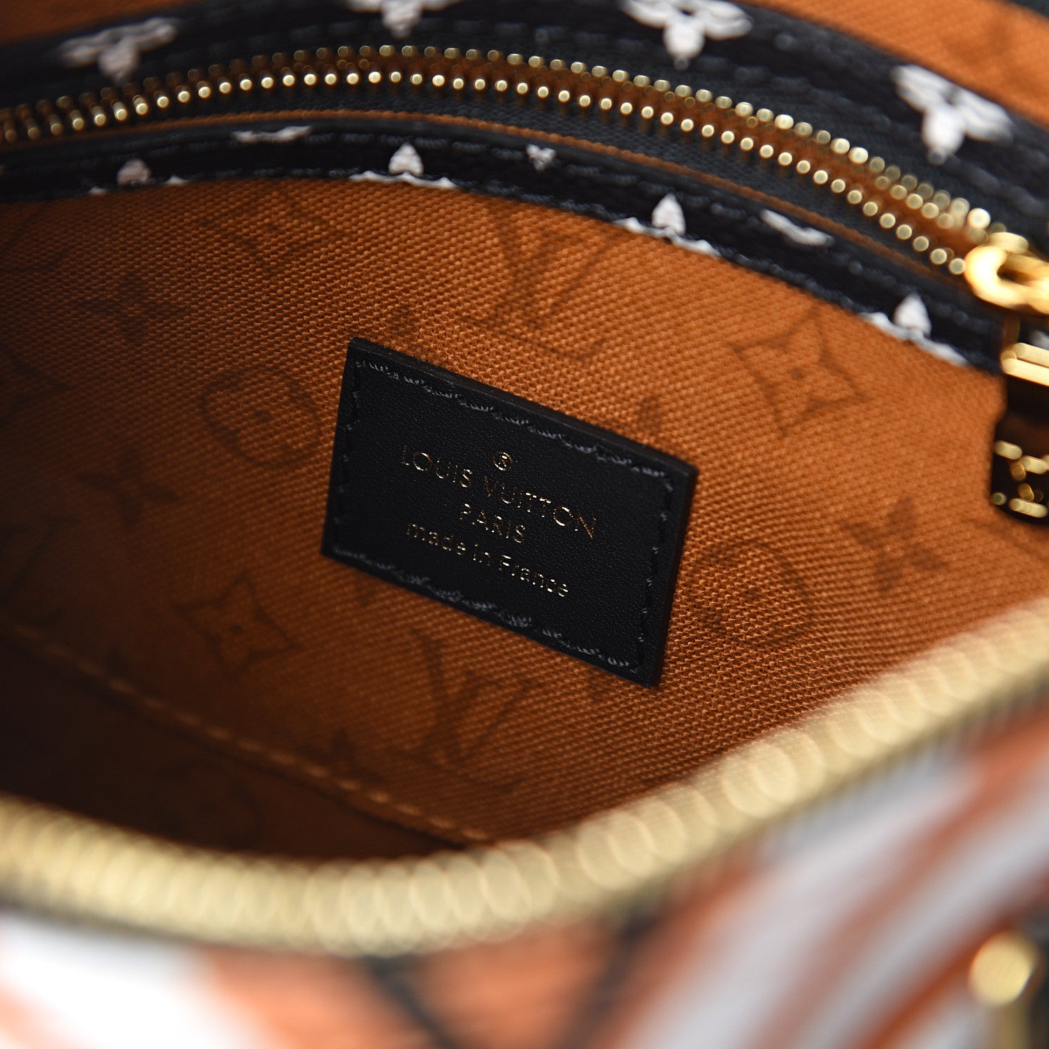Louis Vuitton Monogram Giant Crafty Speedy Bandouliere 25 Creme Caramel 5 of 8