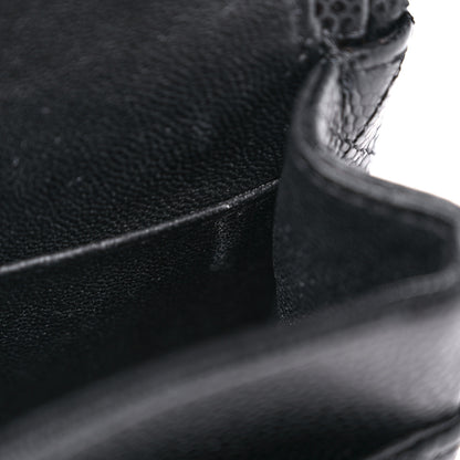 Chanel Caviar Quilted Medium Double Flap Black 12 of 12