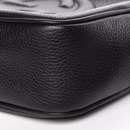 Gucci Pebbled Calfskin Small Soho Disco Bag Black 9 of 10