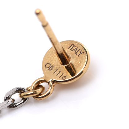 Louis Vuitton Logomania Earrings Gold 5 of 10