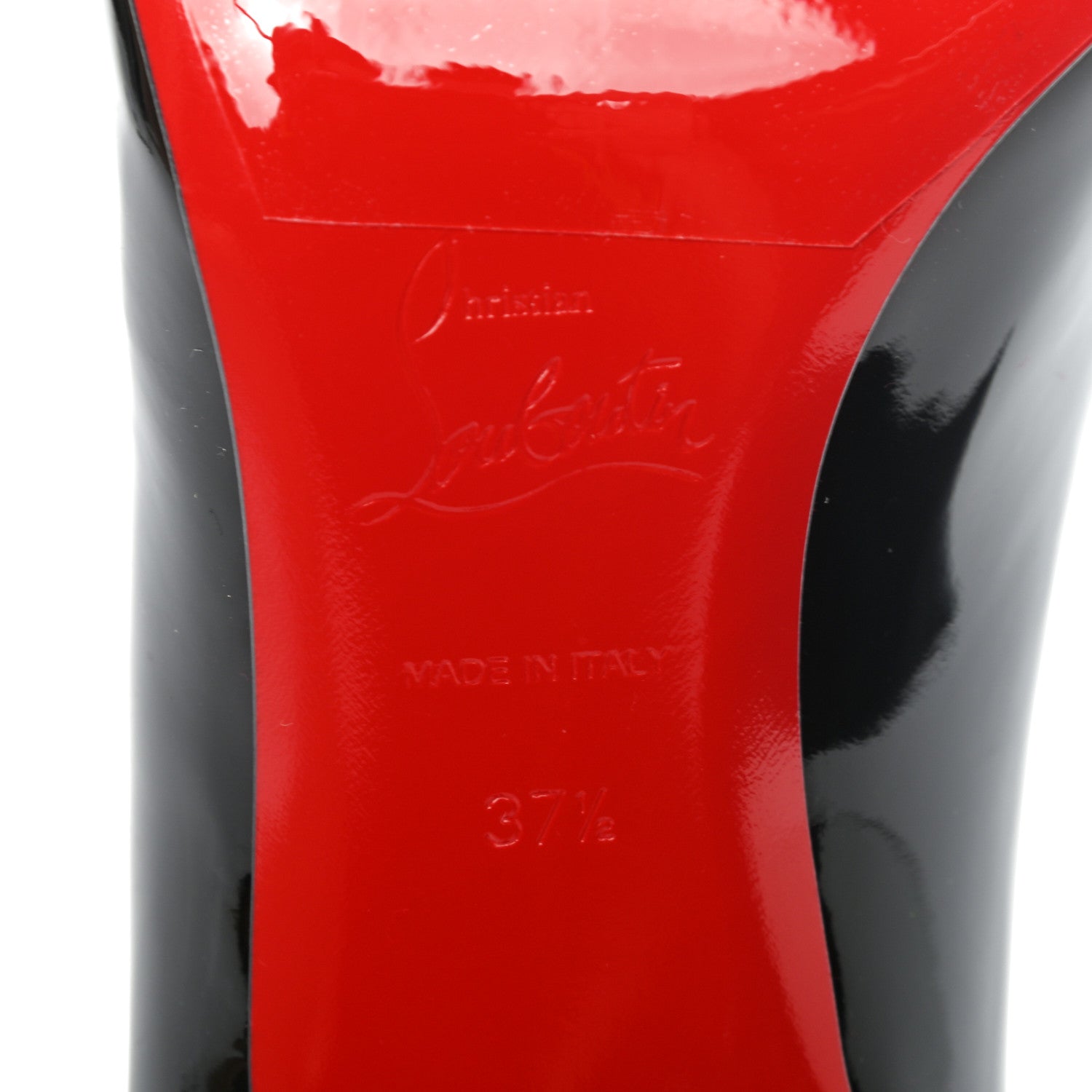 Christian Louboutin Patent So Kate 55 Pumps 37.5 Black 6 of 7