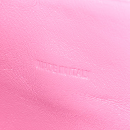 Balenciaga Washed Denim BB Monogram Hourglass Top Handle Bag XS Pink 7 of 11