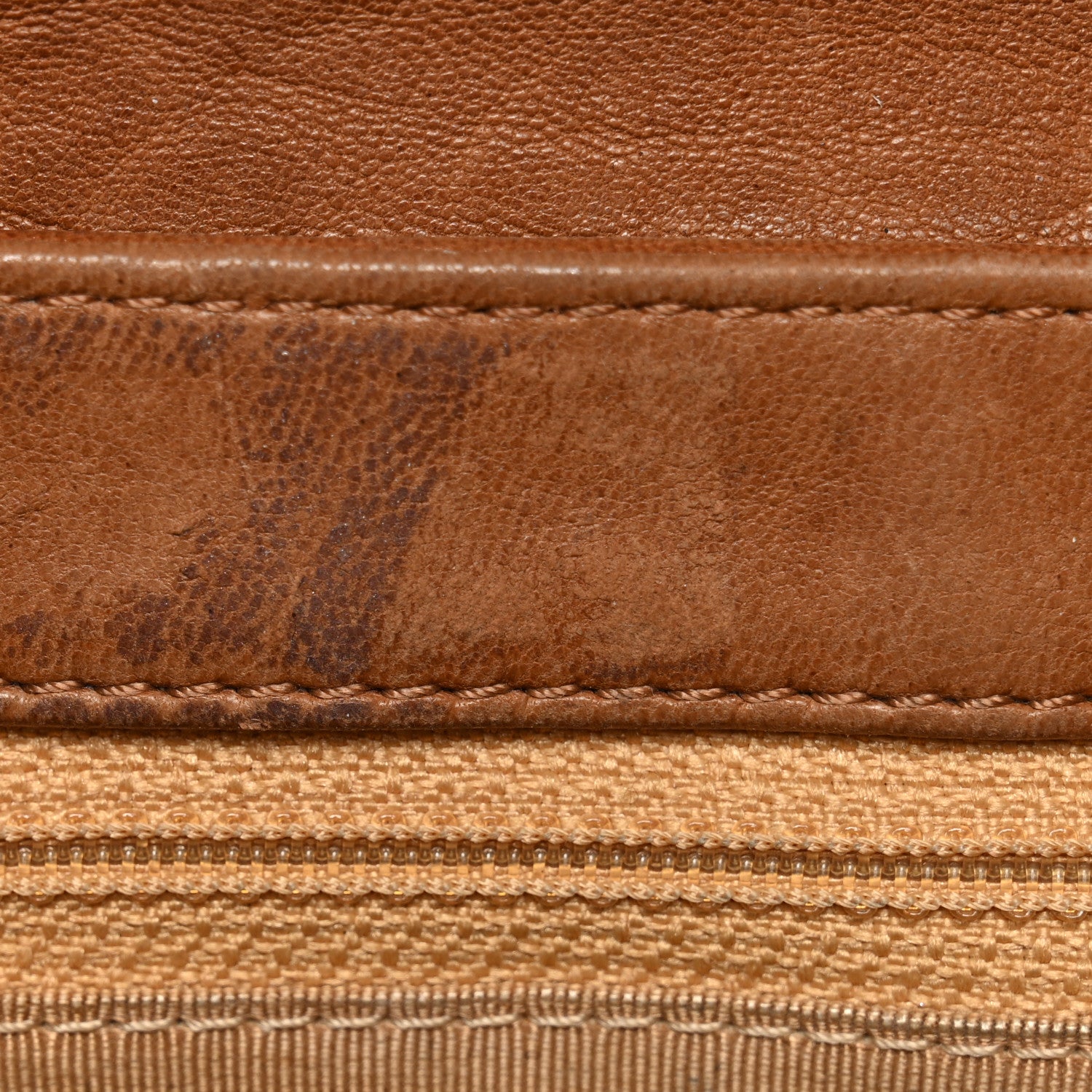 Chanel Washed Lambskin Mini Chain Around Messenger Brown 11 of 11