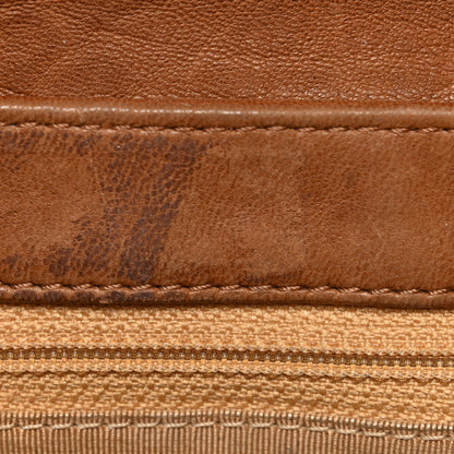 Chanel Washed Lambskin Mini Chain Around Messenger Brown 11 of 11