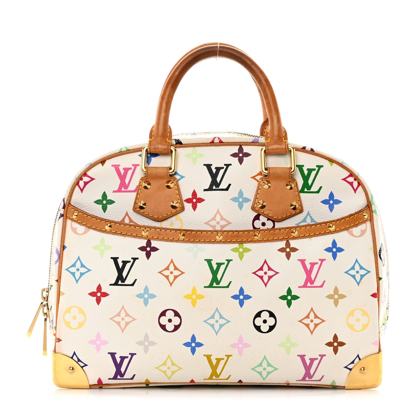 Monogram Multicolor Trouville White