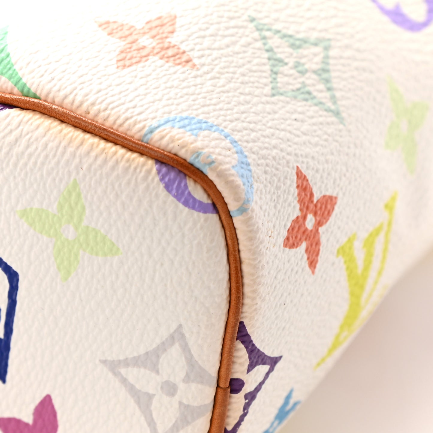 Monogram Multicolor Mini Sac HL Speedy White