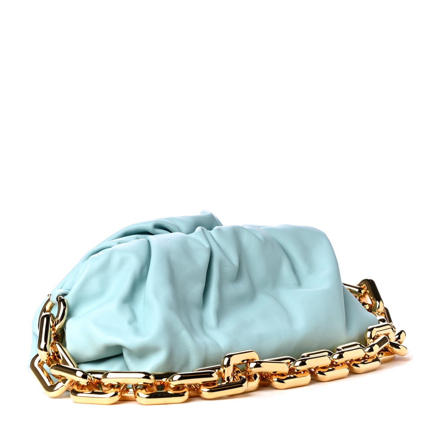 Calfskin The Pouch Chain Spearmint