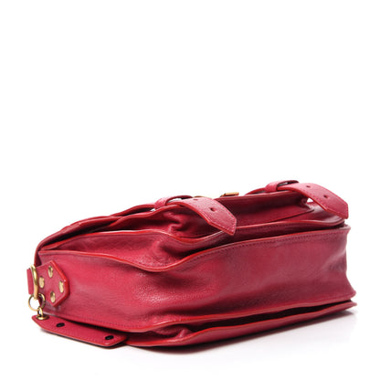 Proenza Schouler Lambskin PS1 Mini Pouch Messenger Bag Raspberry 4 of 11