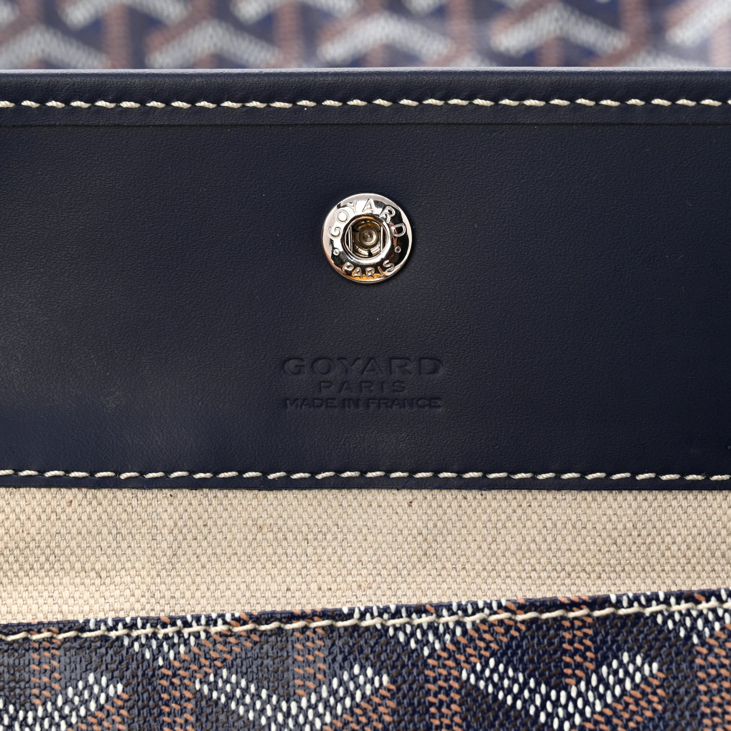 Goyardine Saint Louis GM Navy
