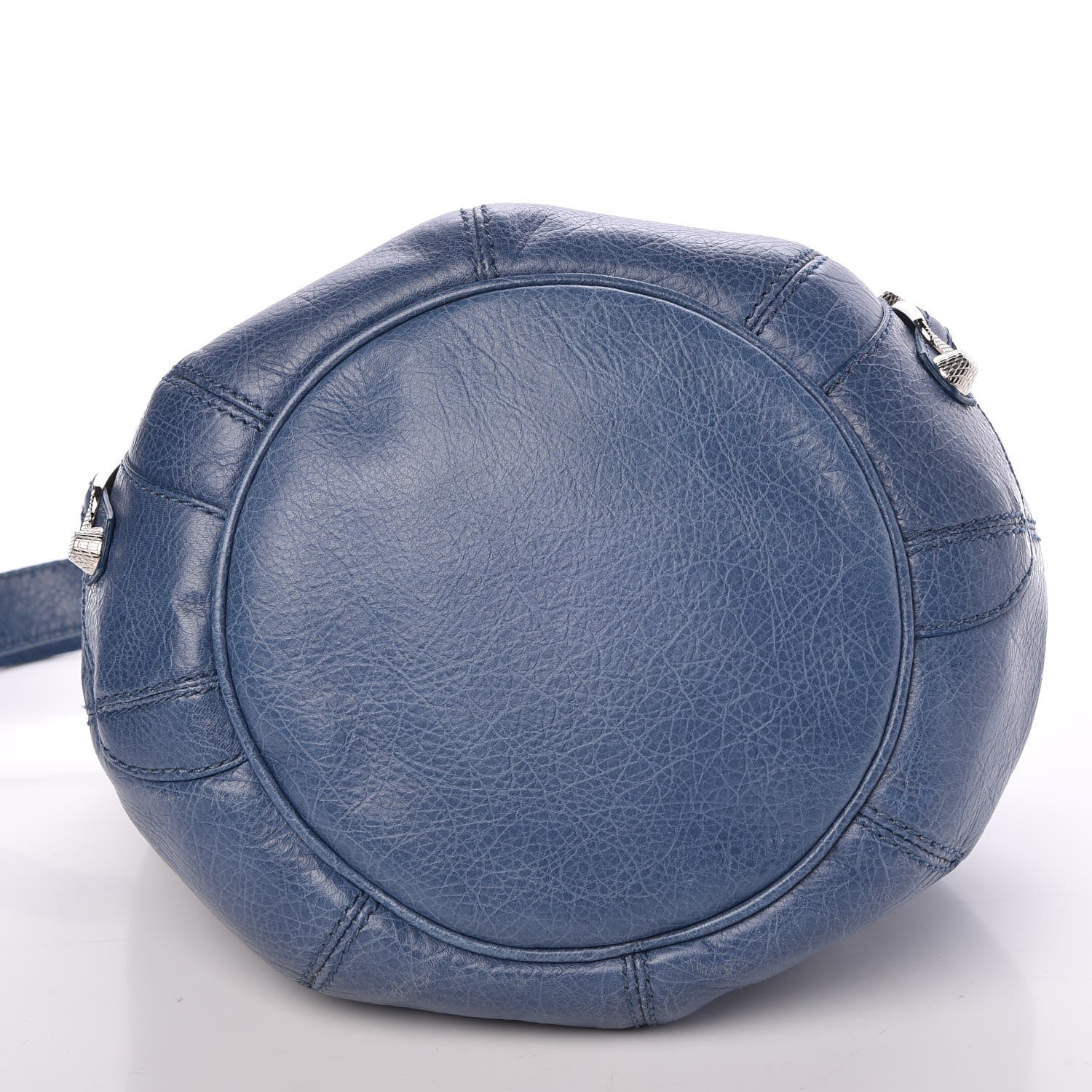 Balenciaga Agneau Giant 12 Silver Hardware Mini Pompon Atlantique 8 of 9