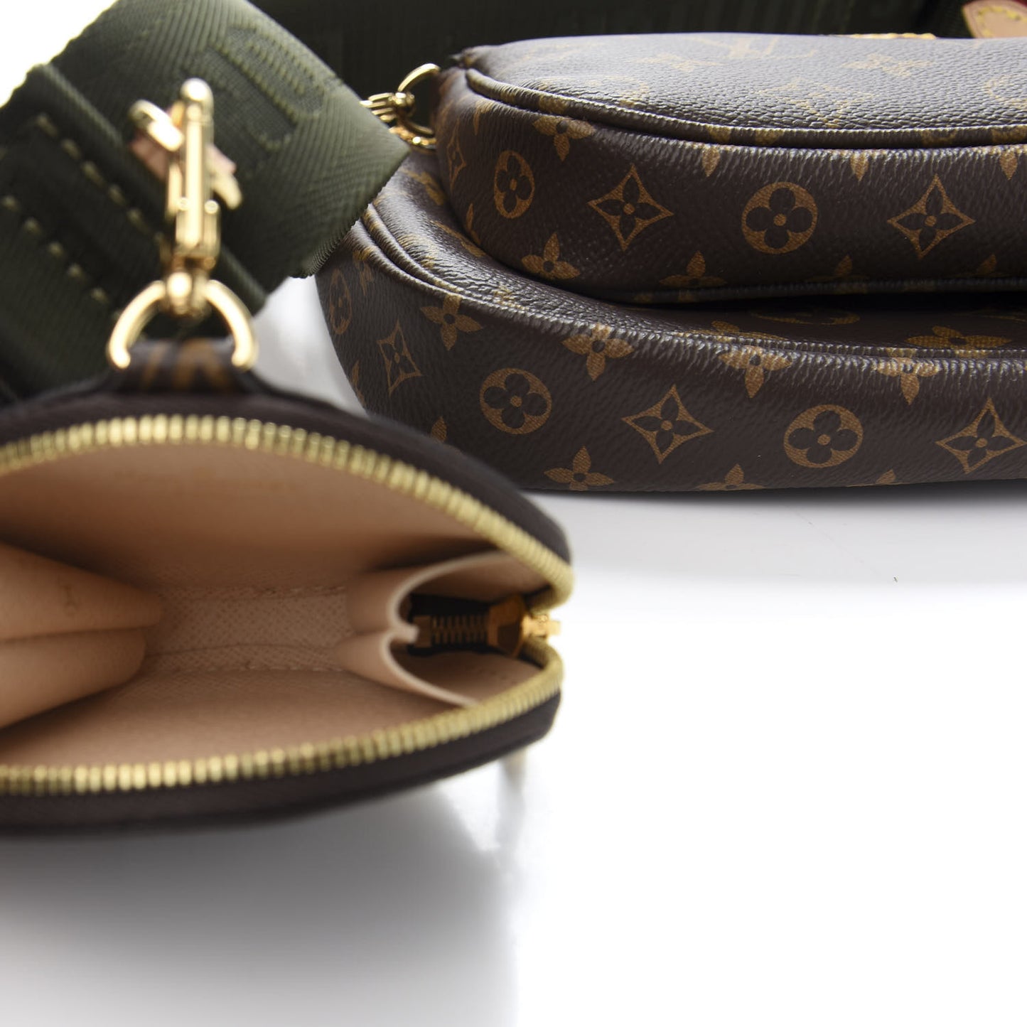 Monogram Multi Pochette Accessories Kaki