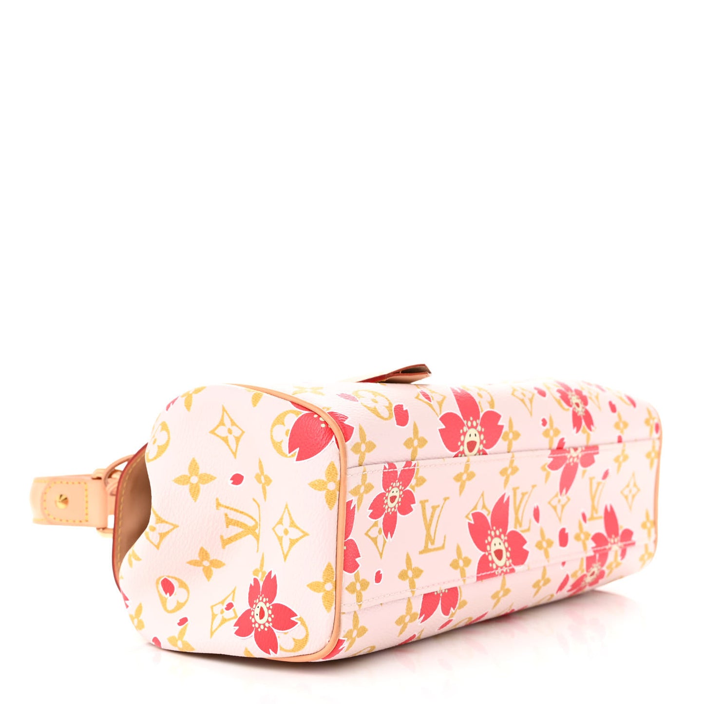 Monogram Cherry Blossom Sac Retro Bag Red