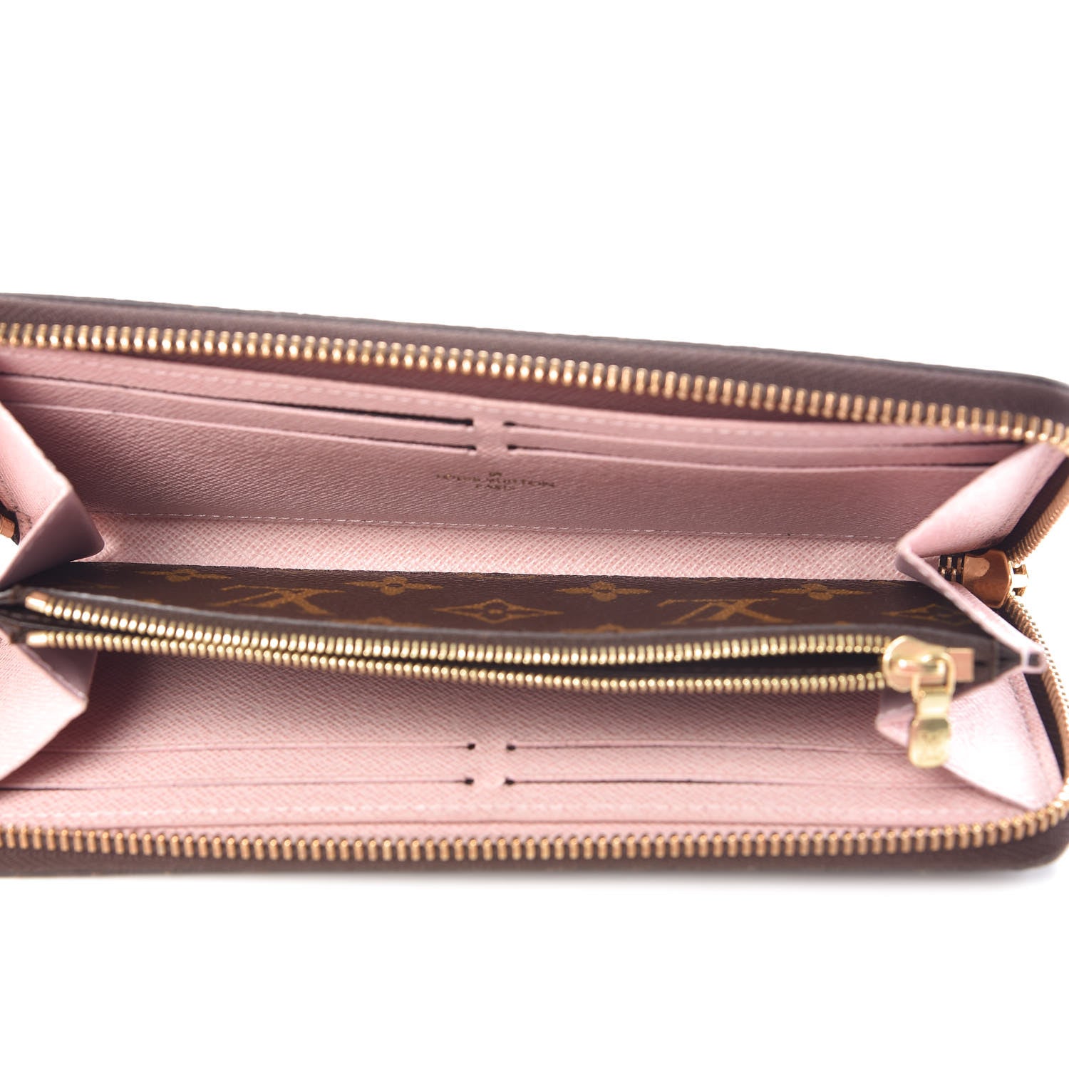 Louis Vuitton Monogram Clemence Wallet Rose Ballerine 5 of 7