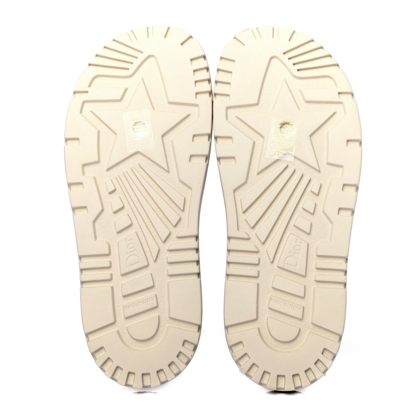 Canvas Toile de Jouy Embroidered Dway 10mm Slide Sandals 37.5 Off White Raspberry