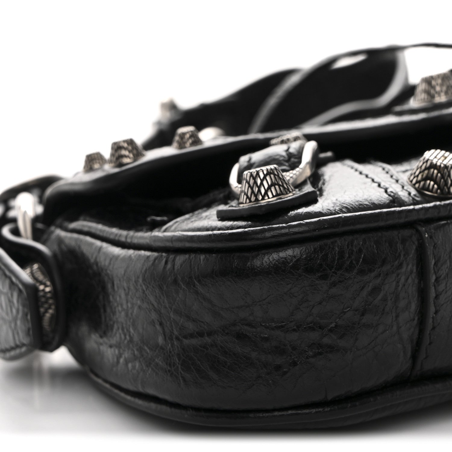 Balenciaga Agneau Arena Le Cagole Sling Bag XS Black 9 of 11