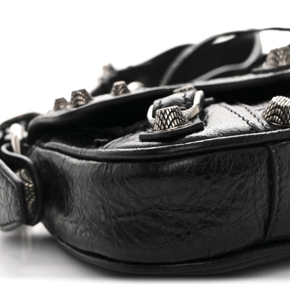 Balenciaga Agneau Arena Le Cagole Sling Bag XS Black 9 of 11