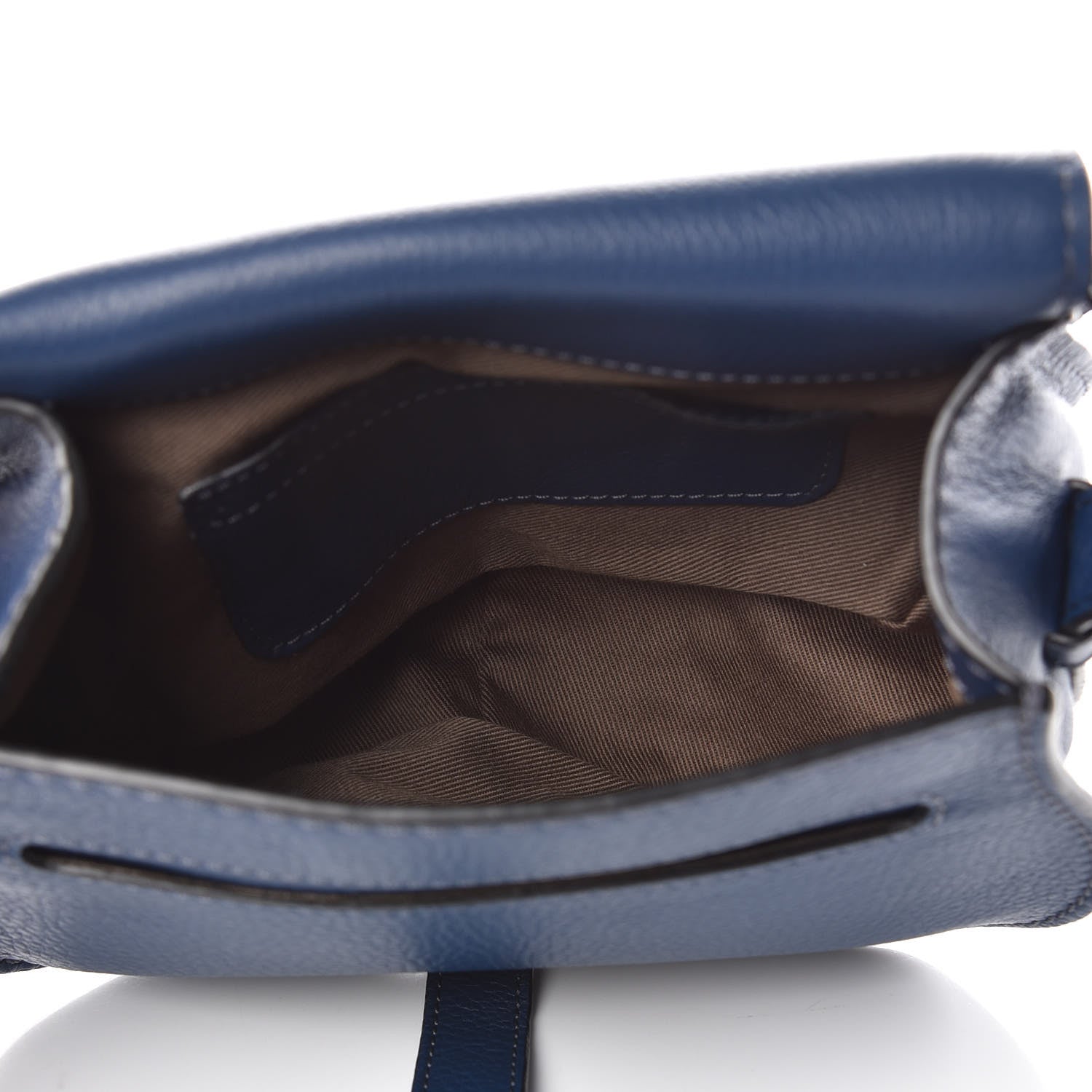 Chloe Calfskin Mini Marcie Round Crossbody Bag Royal Navy 5 of 9