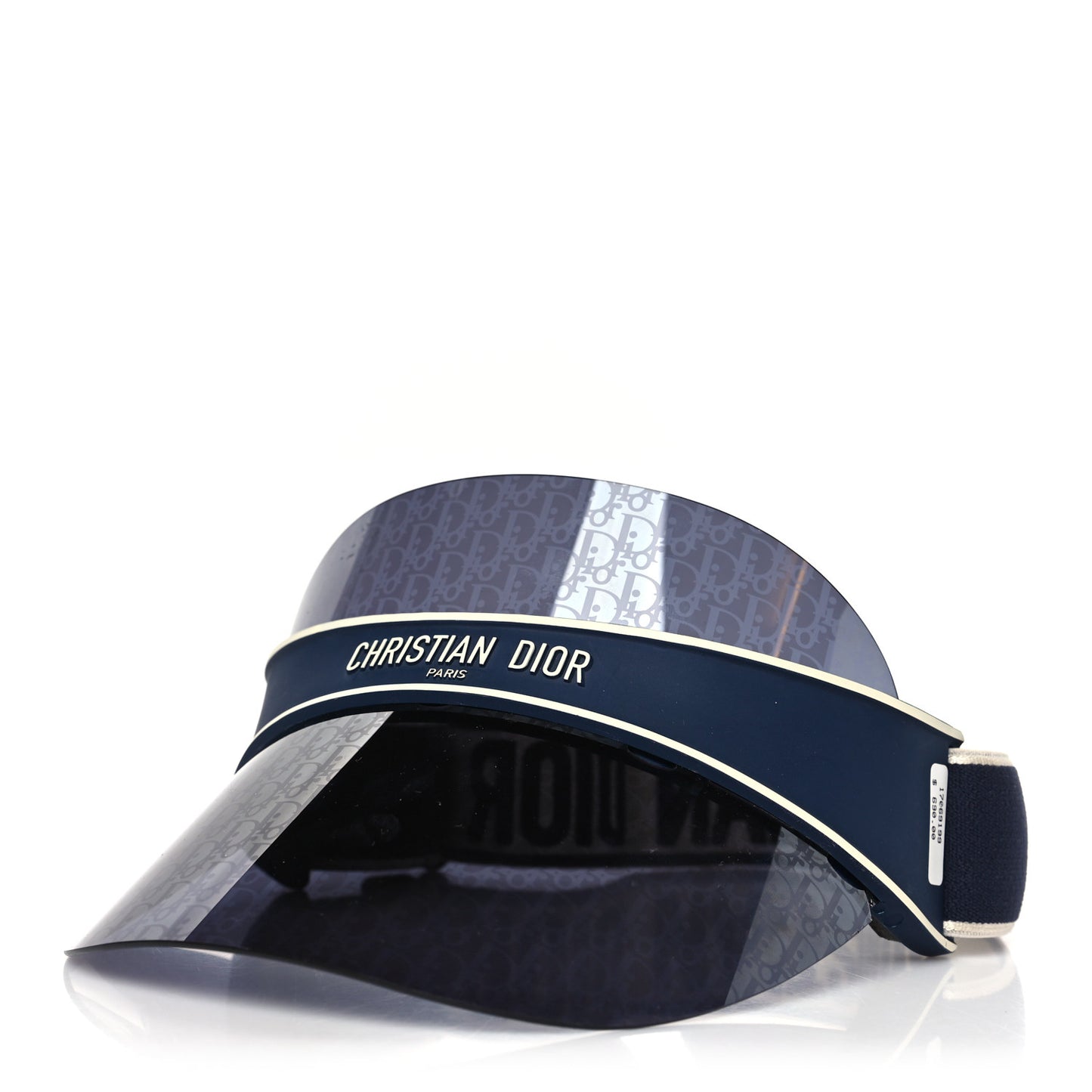 Oblique DiorClub V1U Sun Visor Blue