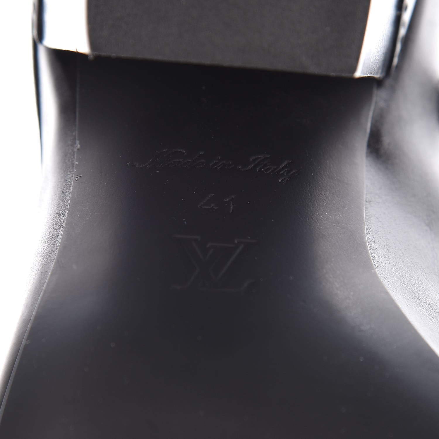 Louis Vuitton Calfskin Monogram Fireball Ankle Boots 41 Black 7 of 9