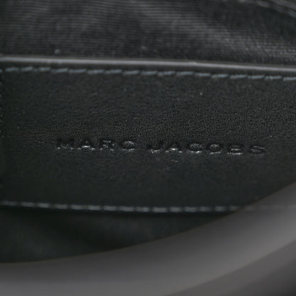 Marc Jacobs Calfskin J Marc Chain Mini Satchel Black Silver 6 of 9