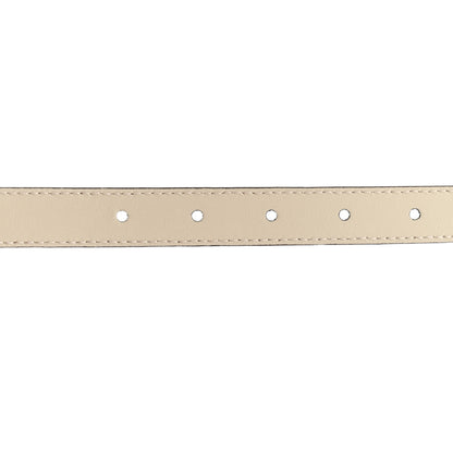 Gucci Calfskin Double G 20mm Belt 70 28 Mystic White 3 of 5