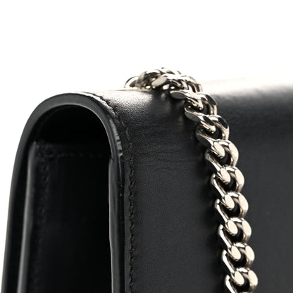 Saint Laurent Smooth Calfskin Medium Classic Monogram Kate Tassel Satchel Black 11 of 11