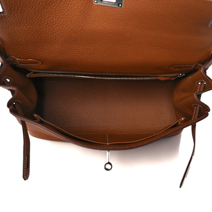 Hermes Togo Kelly Retourne 32 Gold 16 of 34