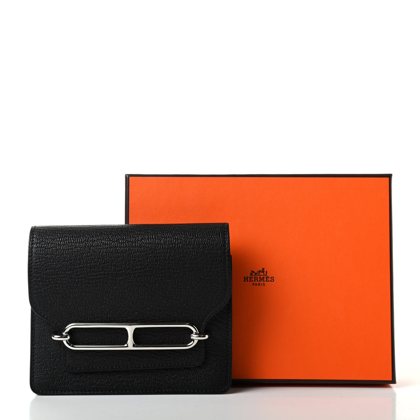Chevre Mysore Roulis Slim Wallet Black