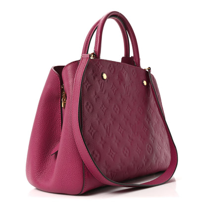 Louis Vuitton Empreinte Montaigne MM Grape 3 of 10