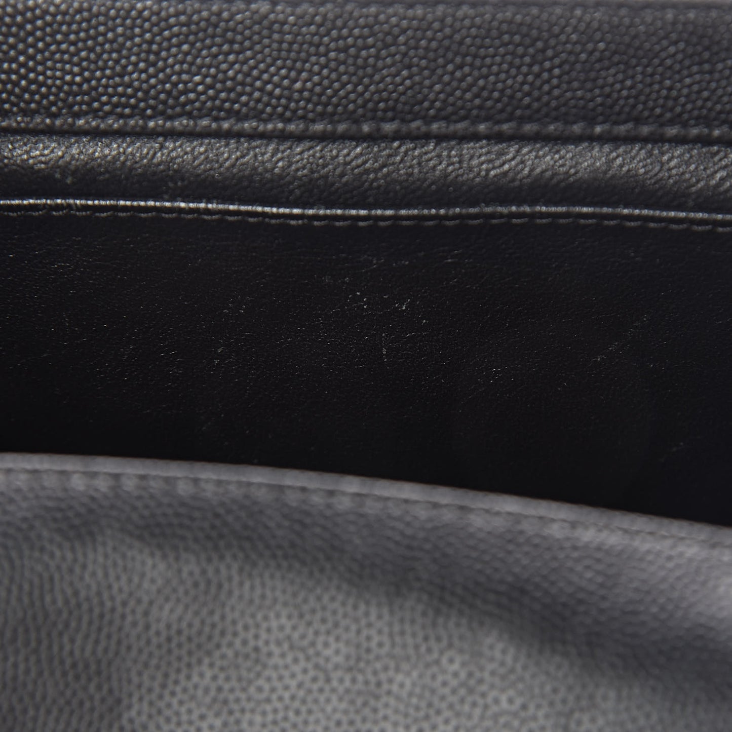 Caviar Quilted Small Business Affinity Flap Black