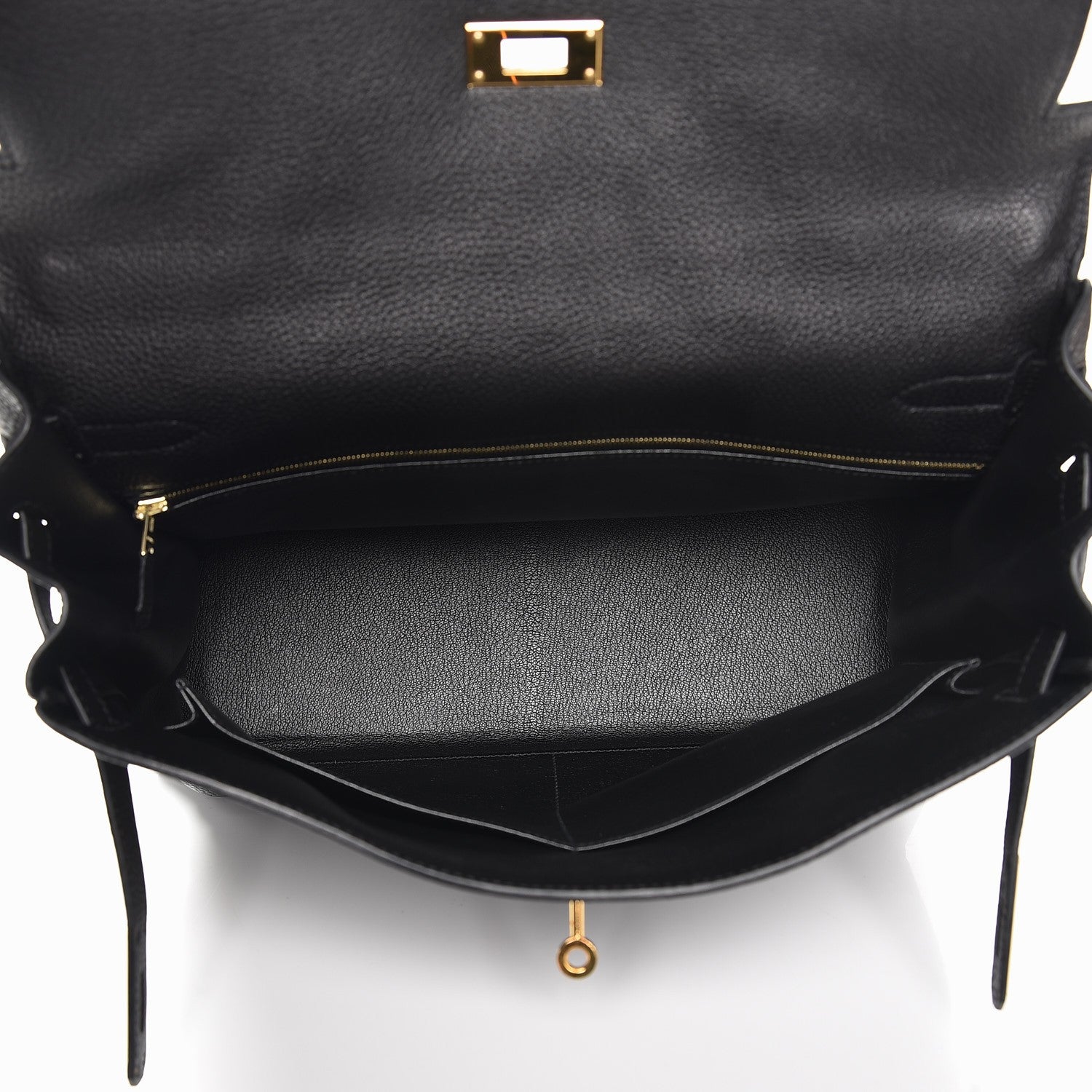 Hermes Togo Kelly Retourne 35 Black 8 of 35
