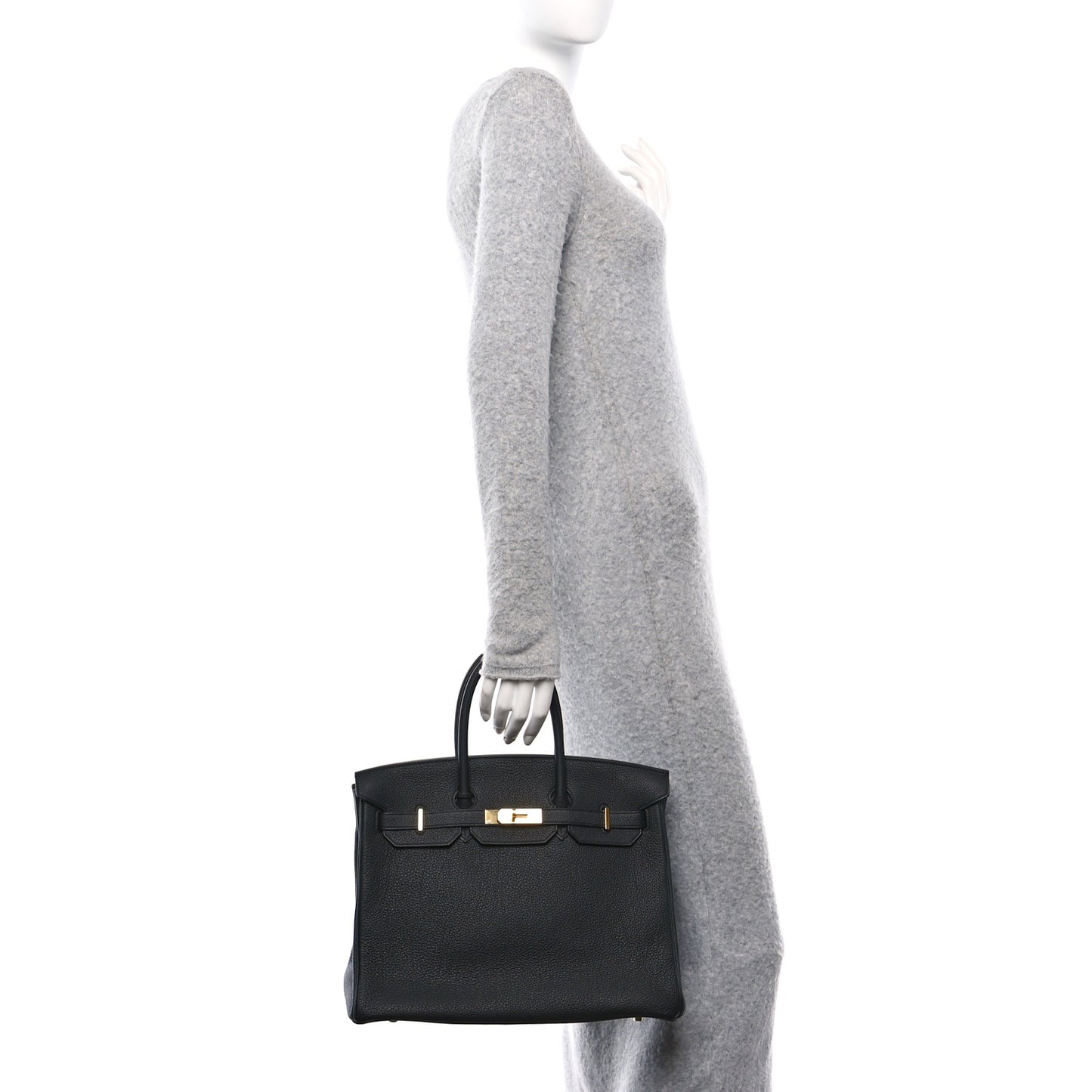 Togo Birkin 35 Black