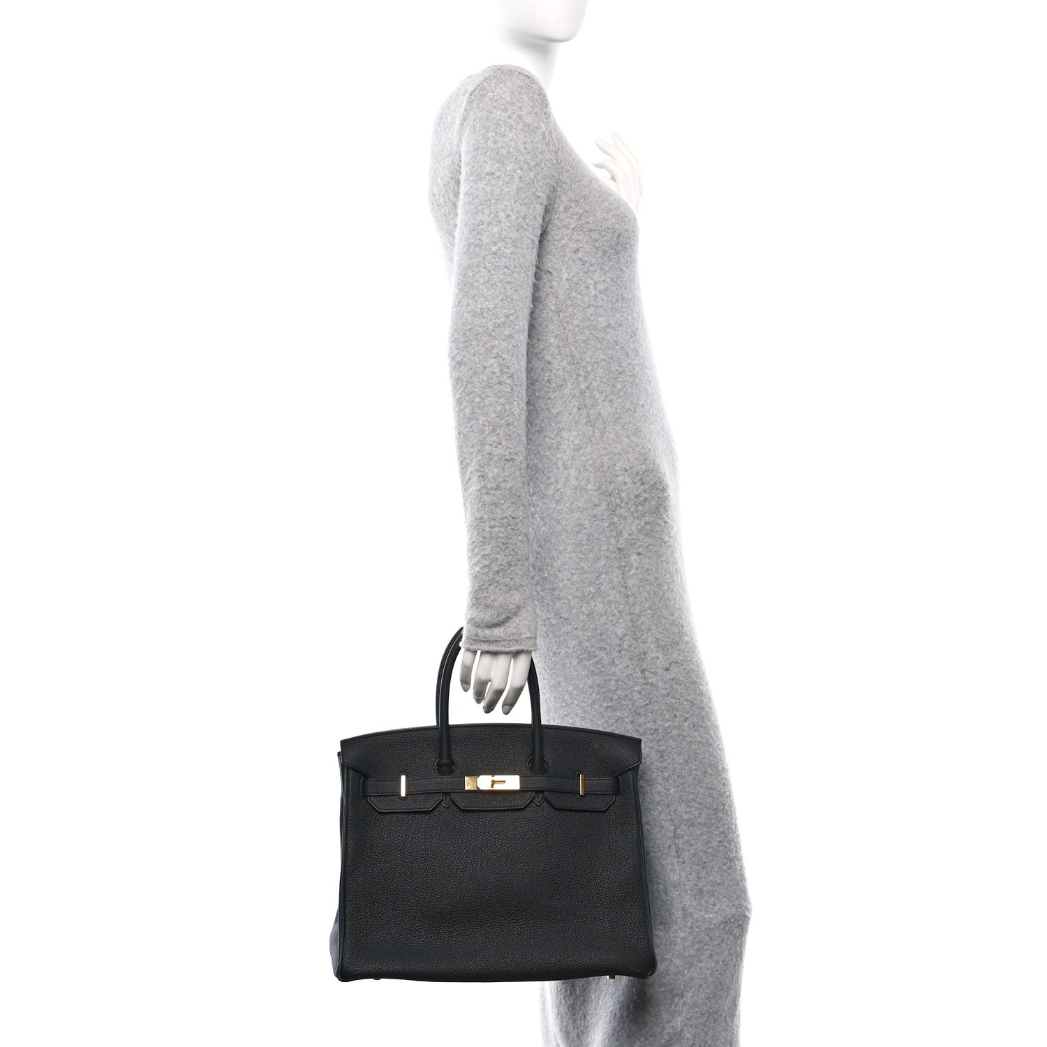 Hermes Togo Birkin 35 Black 2 of 10