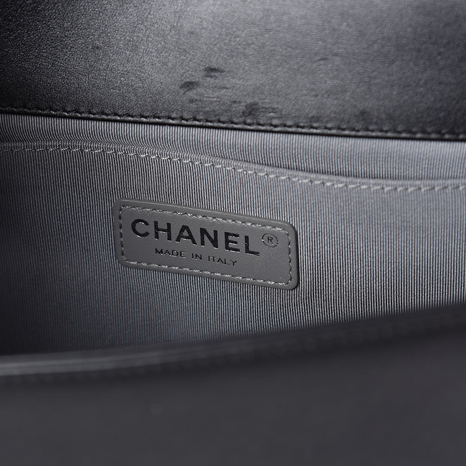 Chanel Lambskin Quilted Medium Boy Flap Black 6 of 10