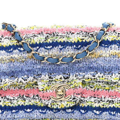 Chanel Knit Mini Rectangular Flap Multicolor 8 of 10