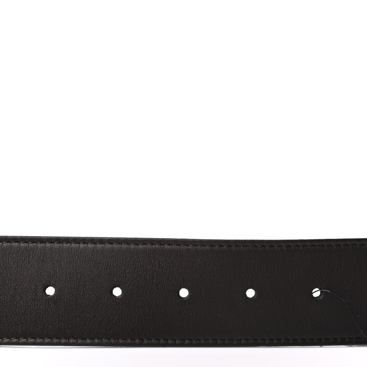 Gucci Moon Calfskin Nickel Double G 40mm Belt 95 38 Dark Cocoa 3 of 4