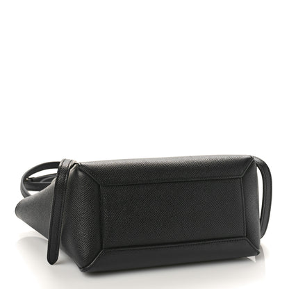 Celine Grained Calfskin Nano Belt Bag Black 4 of 8