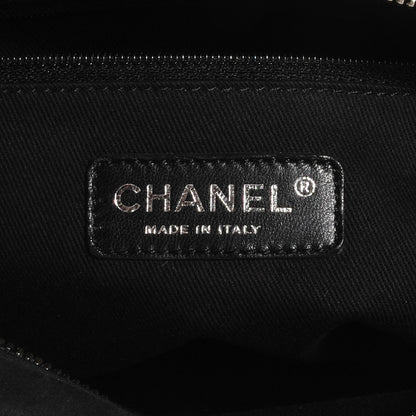 Chanel Iridescent Calfskin Medium In the Mix Flap Black 6 of 8