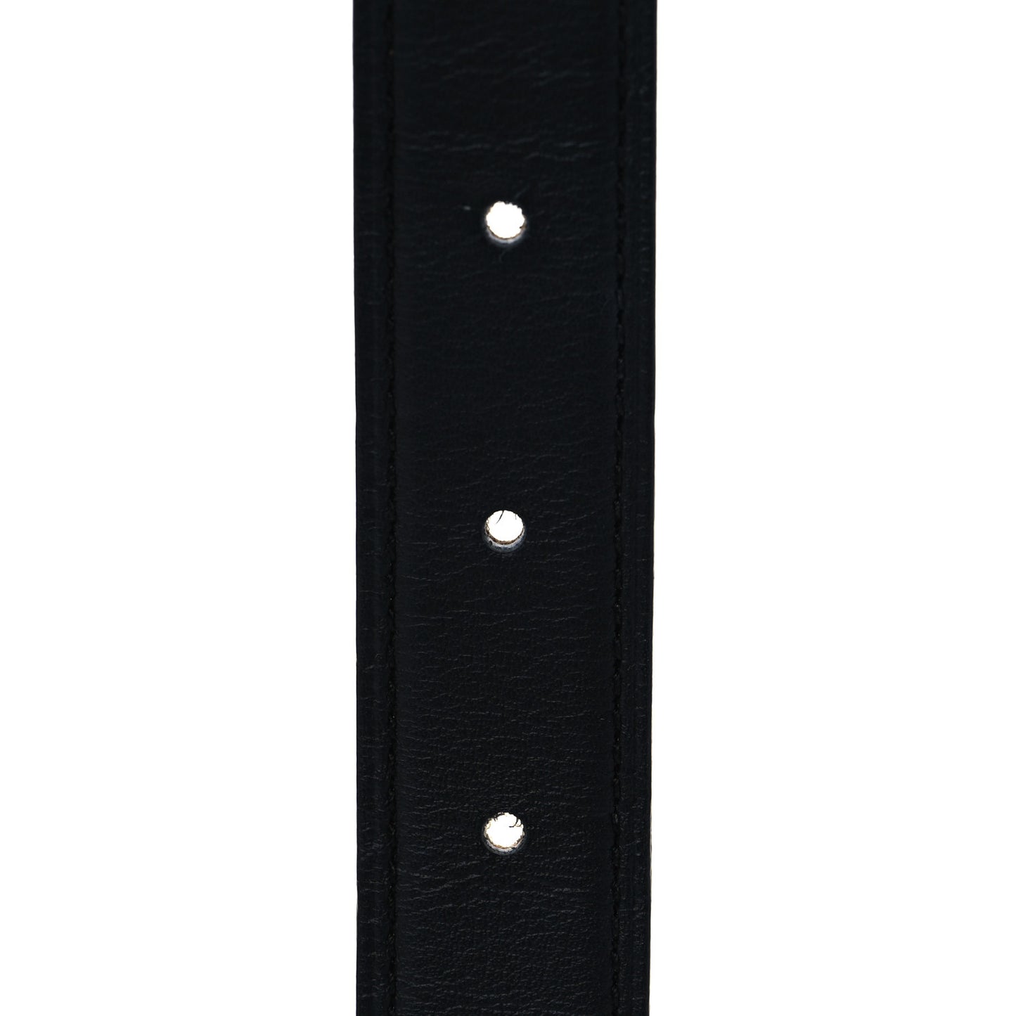 Swift Epsom 24mm Mini Constance H Belt 95 Black Gold