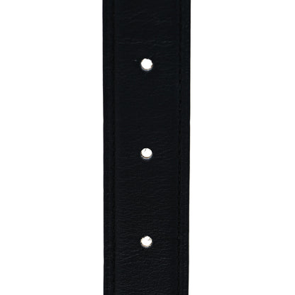 Hermes Swift Epsom 24mm Mini Constance H Belt 95 Black Gold 6 of 7