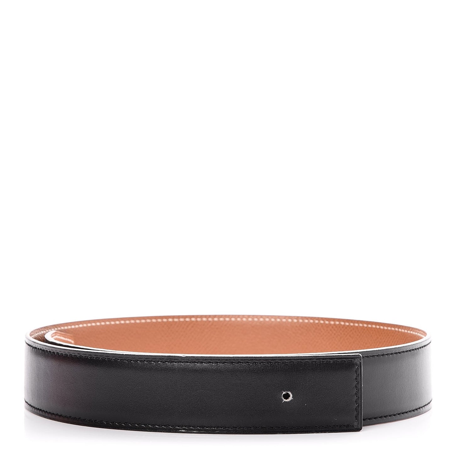 Courchevel Box 32mm Belt Strap 80 Gold Black