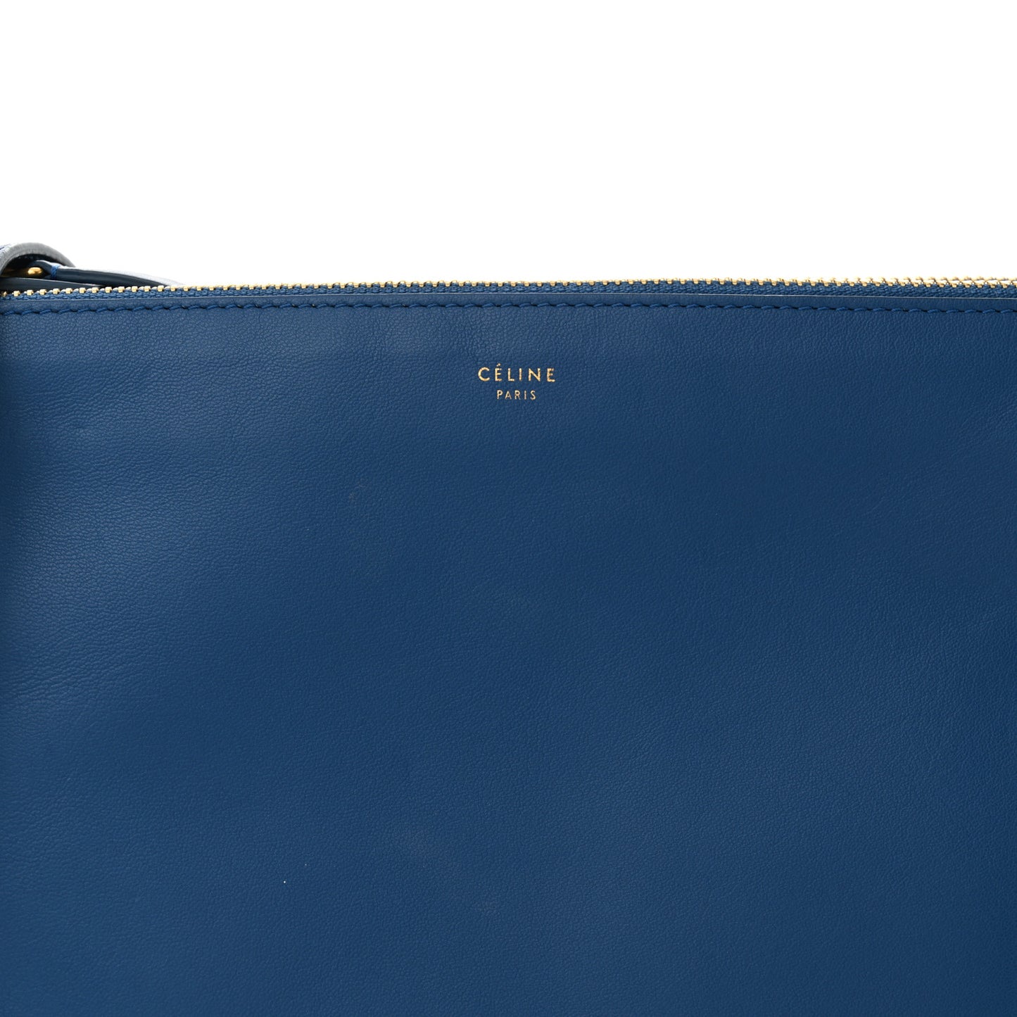 Lambskin Large Trio Crossbody Bag Indigo