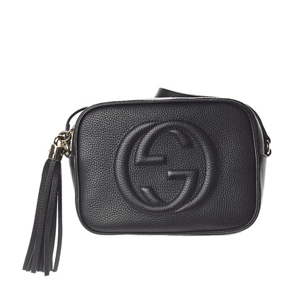 Gucci Pebbled Calfskin Small Soho Disco Bag Black 1 of 9
