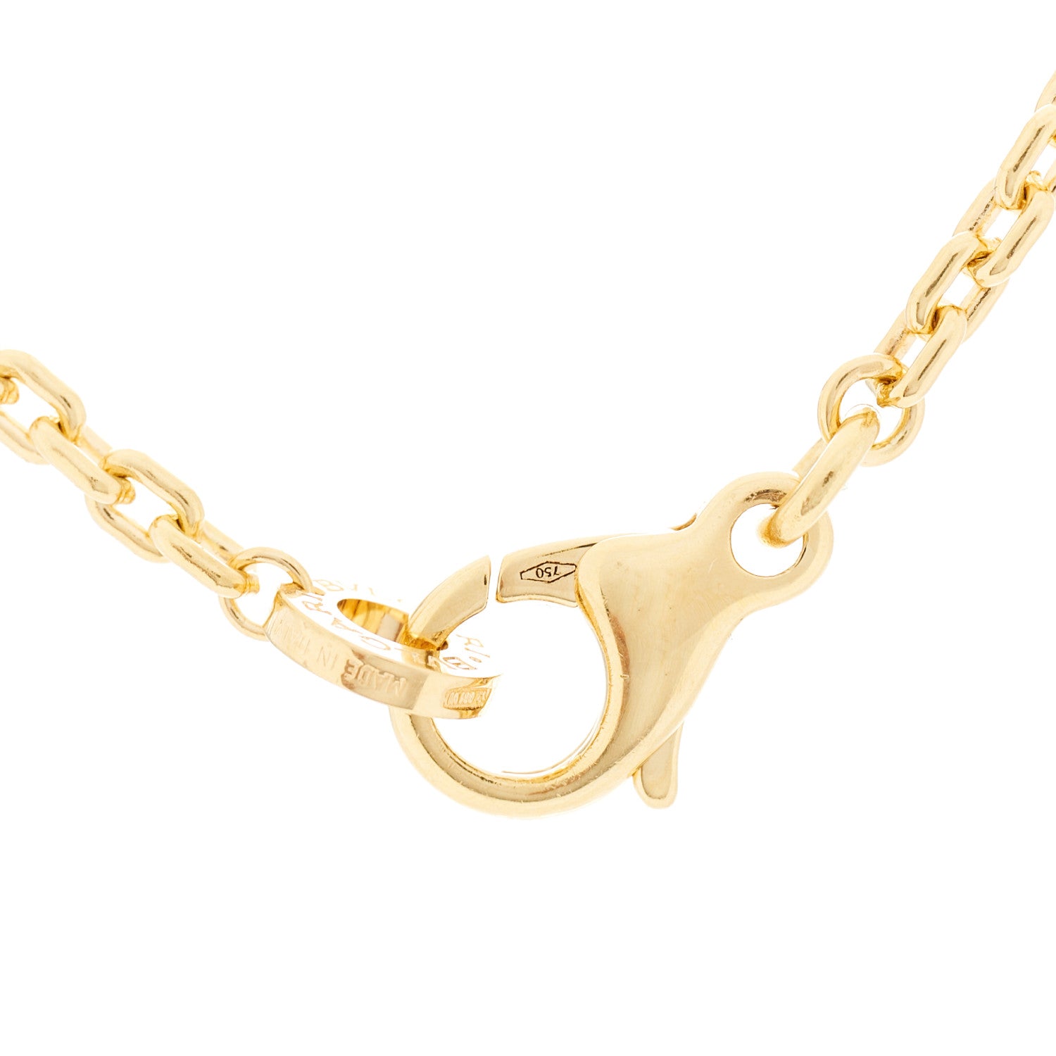 Bulgari 18K Yellow Gold Diamond B.Zero1 Rock Pendant Necklace 5 of 9