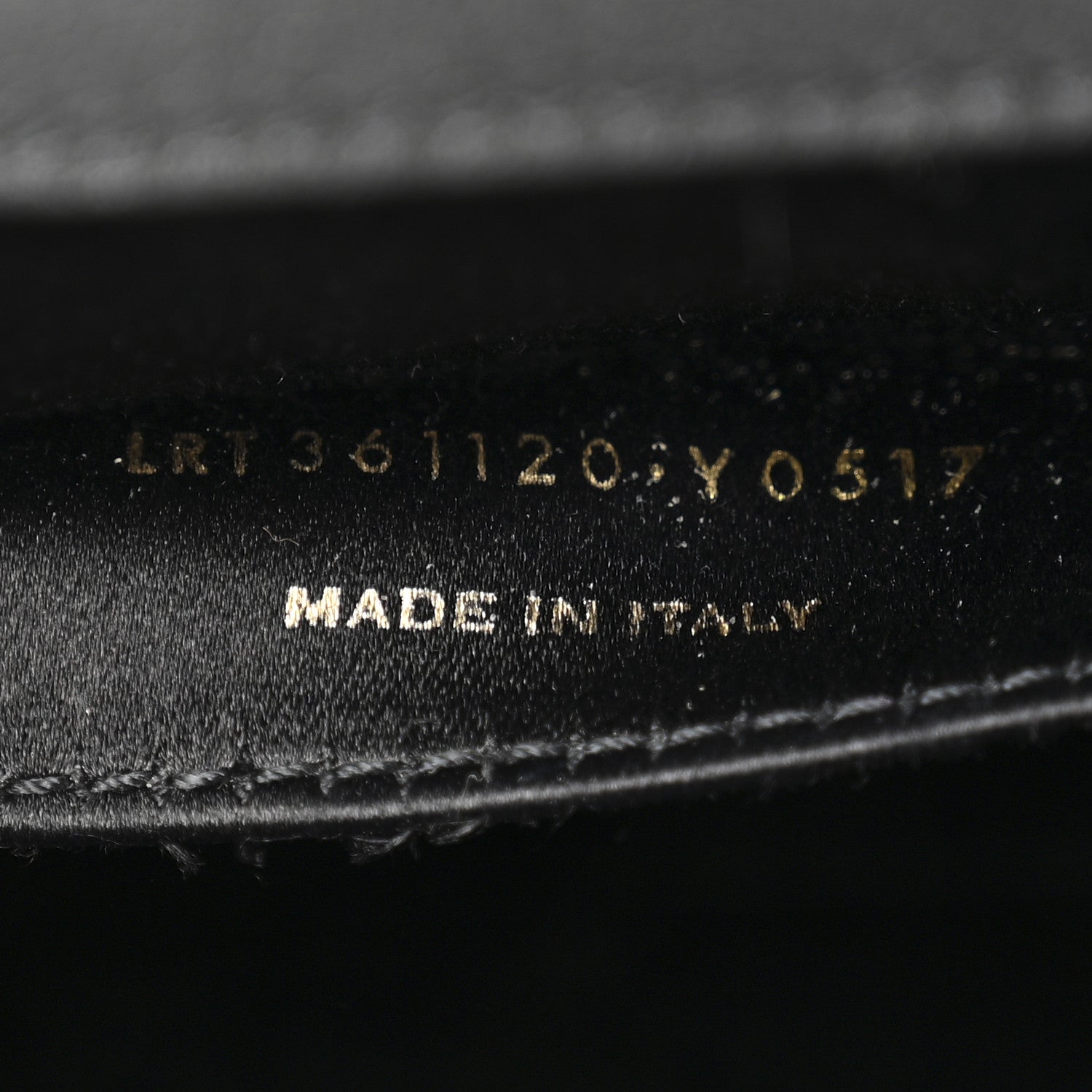 Saint Laurent Calfskin Monogram Large Belle De Jour Clutch Black 7 of 11